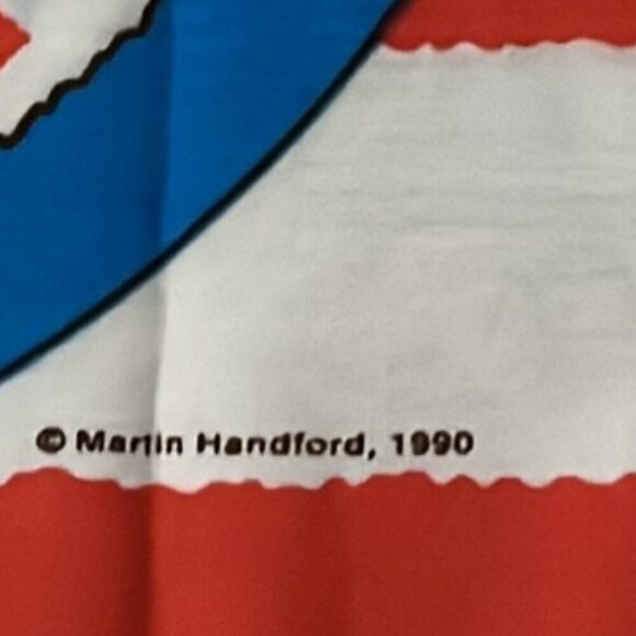 Vintage 1990 Where's Waldo? Twin Size Sheet Set 3pc Martin Mandford - Picture 5 of 10